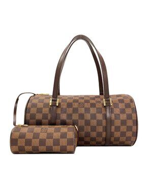 Louis Vuitton Papillon 30 Handbag Damier Canvas